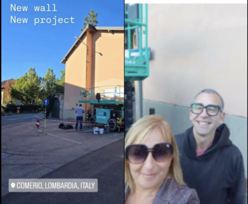 Ravo e il vicesindaco Veronica Orlandi che lo ha accolto Ravo e il vicesindaco Veronica Orlandi che lo ha accolto