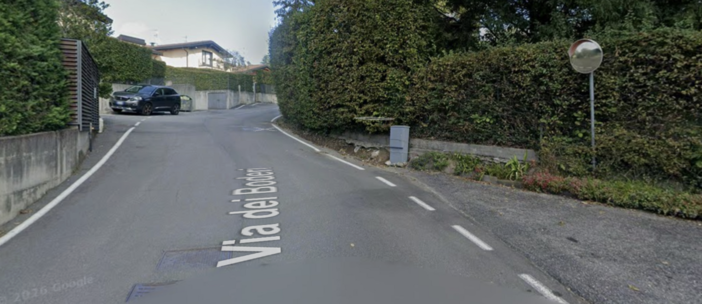 Il punto da google maps dove si è aperta la voragine Il punto da google maps dove si è aperta la voragine