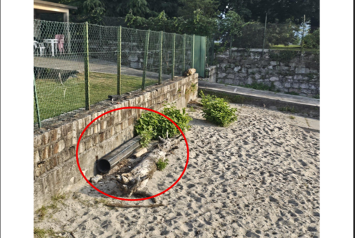 Civitas sul Molo Sironi di Cerro a Laveno: «Ancora materiali pericolosi nel lago»