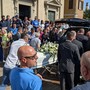 Un'immagine del funerale di Alessio Colletti (foto tratta da IlSaronno.it)