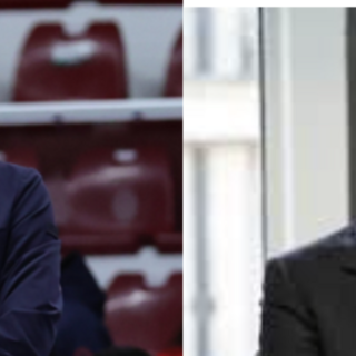 A sinistra Ioannis Kastritis, a destra Valerio Antonini