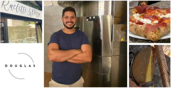 Douglas inizia la sua nuova avventura in via Cairoli a Biumo con "Douglas Racletteria Pizzeria" proprio nei locali dove iniziò da pizzaiolo alla "Tredici8" nel 2013