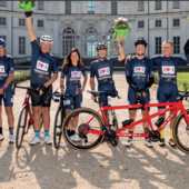 La tappa varesina del Charity Bike Tour 2026 all'Agricola Home & Garden La tappa varesina del Charity Bike Tour 2026 all'Agricola Home & Garden