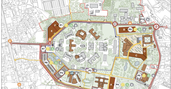 Il masterplan del "nuovo" campus di Bizzozero Il masterplan del "nuovo" campus di Bizzozero
