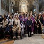 La foto alla fine delle celebrazione inviata dagli organizzatori La foto alla fine delle celebrazione inviata dagli organizzatori