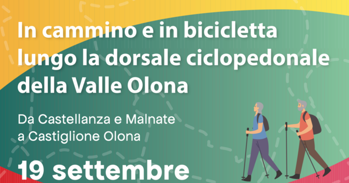 In bici e a piedi lungo la Valle Olona per il centenario della Provincia In bici e a piedi lungo la Valle Olona per il centenario della Provincia