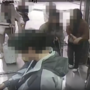 Un fermo immagine del video diffuso dalla Polizia di Stato Un fermo immagine del video diffuso dalla Polizia di Stato