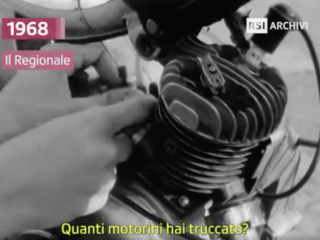 Alcuni frame degli spezzoni tratti dalla pagina Facebook "RSI Archivi"