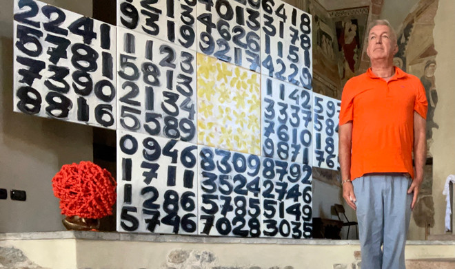 La Croce e il Rosario di Giorgio Piccaia nella chiesa di Solbiate Arno La Croce e il Rosario di Giorgio Piccaia nella chiesa di Solbiate Arno