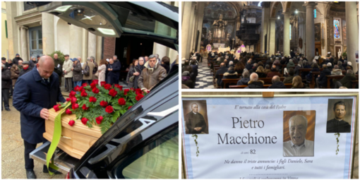 L'addio a Pietro Macchione in una basilica di San Vittore colma della riconoscenza dei varesini per un editore che ha sempre difeso le radici e la cultura del territorio L'addio a Pietro Macchione in una basilica di San Vittore colma della riconoscenza dei varesini per un editore che ha sempre difeso le radici e la cultura del territorio