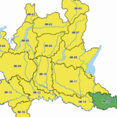 La mappa con l'allerta gialla della Protezione civile per temporali tra oggi e domani su quasi tutta la Lombardia La mappa con l'allerta gialla della Protezione civile per temporali tra oggi e domani su quasi tutta la Lombardia