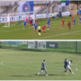 Sopra il "fallo di confusione" nell'area del Pavia che porta all'inverosimile rigore del 2-2, sotto il paradossale tiro dal dischetto assegnato alla Casatese dopo un contrasto a 2-3 metri dall'area Sopra il "fallo di confusione" nell'area del Pavia che porta all'inverosimile rigore del 2-2, sotto il paradossale tiro dal dischetto assegnato alla Casatese dopo un contrasto a 2-3 metri dall'area