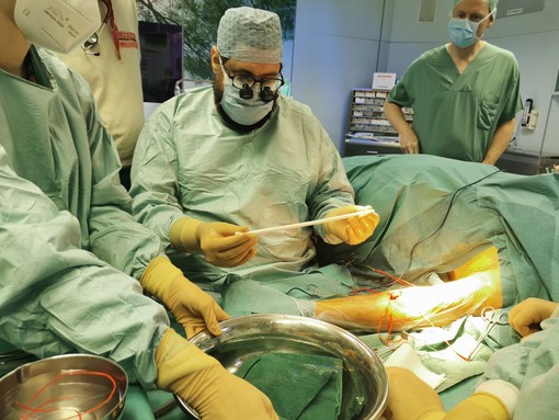 La Chirurgia vascolare dell'ospedale di Circolo di Varese coinvolta in uno studio “first in men”