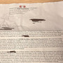 La lettera ricevuta dal cittadino di Taino e pubblicata sulla pagina Facebook della polizia locale