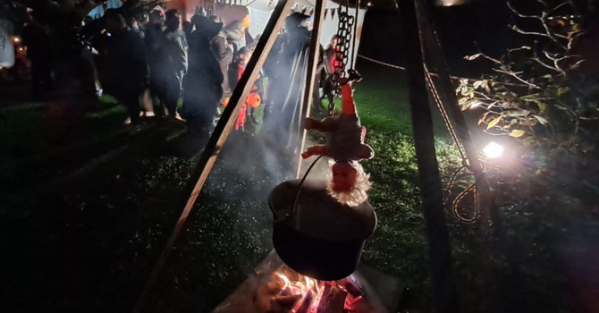 Un'immagine della Festa di Halloween dello scorso anno a Taino Un'immagine della Festa di Halloween dello scorso anno a Taino