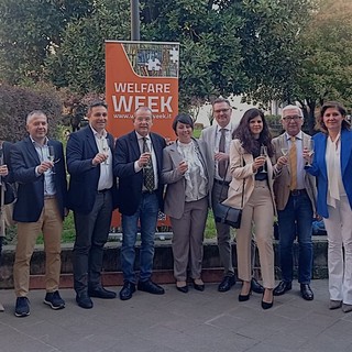 Foto di gruppo al Golden Gala di Tradate
