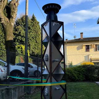 Il monumento a ricordo delle 35 vittime dello scoppio della Polveriera di Taino del 1935