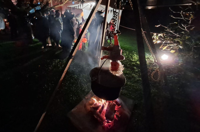 Un'immagine della Festa di Halloween dello scorso anno a Taino Un'immagine della Festa di Halloween dello scorso anno a Taino