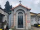 Foto della cappella del cimitero di Taino in una foto tratta dalla pagina Facebook di Laura Tirelli