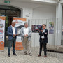 Un'immagine dell'inaugurazione della mostra della Tre Valli a Villa Mirabello Un'immagine dell'inaugurazione della mostra della Tre Valli a Villa Mirabello