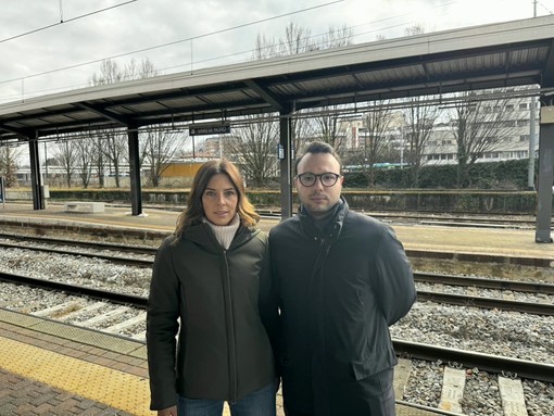 Tovalieri e Angei in stazione a Varese