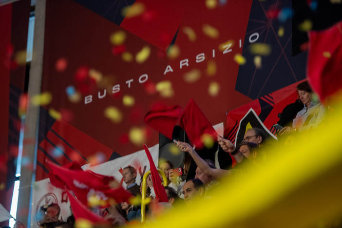 I tifosi della Uyba alla e-work Arena