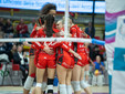 Uyba-Monviso 2-3: decisiva Dabyskiba (Foto Lega Volley Femminile)