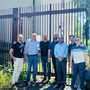 Il sopralluogo all'ex caserma Fornasette di Luino Il sopralluogo all'ex caserma Fornasette di Luino