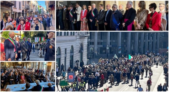 Le immagini del 25 Aprile a Varese