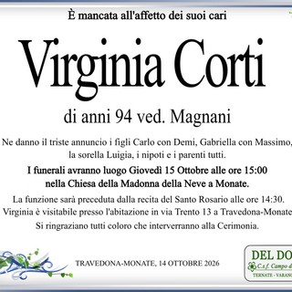 Virginia Corti ved. Magnani