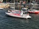 Vento forte sul Varesotto: i vigili del fuoco soccorrono un'imbarcazione in difficoltà sul Maggiore
