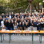 Un momento di festa degli alpini di Varese