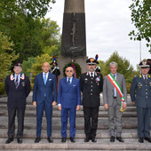 Una foto della cerimonia di questa mattina a Varese in memoria di Savo D'Acquisto Una foto della cerimonia di questa mattina a Varese in memoria di Savo D'Acquisto