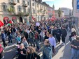 Le immagini della manifestazione di Varese per Gaza