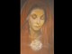 Il quadro della Madonna realizzato da Luisa Garzonio
