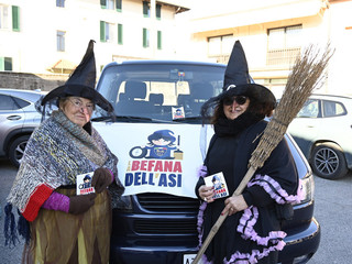 Foto di Enrico Maiocchi dell'edizione 2026 di Befana Solidale Asi Vams