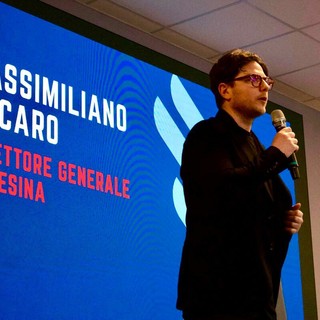 Max Di Caro, direttore generale della Varesina, alla Elmec