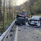 La foto dell'incidente tratta da Ossolanews.it
