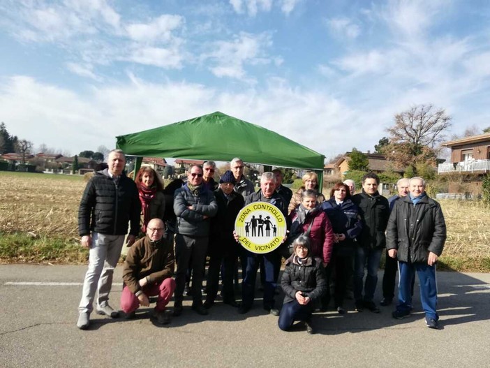 Il gruppo del Controllo di Vicinato di Vedano Olona