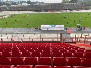 Il settore deserto che la curva del Varese oggi non occuperà