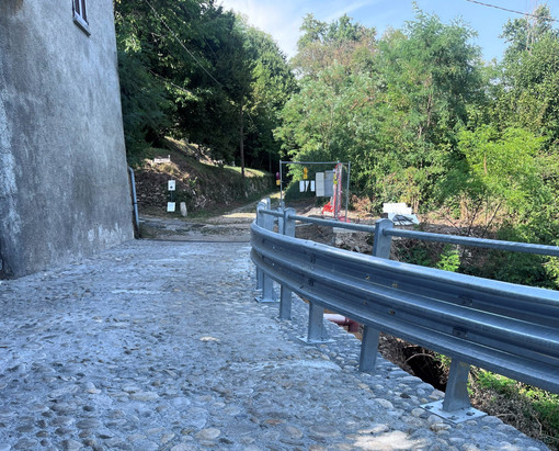 Angera, via Valcastellana ora è più sicura con i lavori del Comune