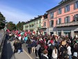 Le immagini della manifestazione di Varese per Gaza