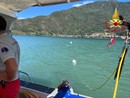 Ritrovato a 220 metri di profondità il corpo del turista tedesco annegato nel lago di Como: ancora senza esito le ricerche a Caldè