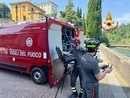 Riprese nel Milanese le ricerche dell'operaio caduto nel fiume Adda