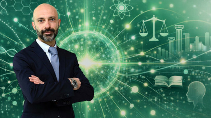 Il professor Davide Tosi (immagine generata con il supporto dell’IA)