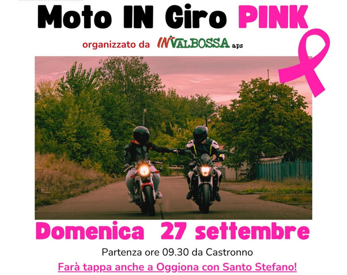 Gli appuntamenti di Valbossa in Rosa a Gazzada Schianno e Oggiona Santo Stefano Gli appuntamenti di Valbossa in Rosa a Gazzada Schianno e Oggiona Santo Stefano