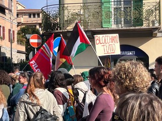 Le immagini della manifestazione di Varese per Gaza