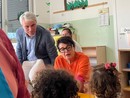 Il sindaco Galimberti e l'assessore Dimaggio in visita ai nidi cittadini Il sindaco Galimberti e l'assessore Dimaggio in visita ai nidi cittadini