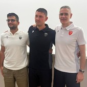 Da sinistra: Maksim Horowitz, Zach Sogolow e Ioannis Kastritis Da sinistra: Maksim Horowitz, Zach Sogolow e Ioannis Kastritis