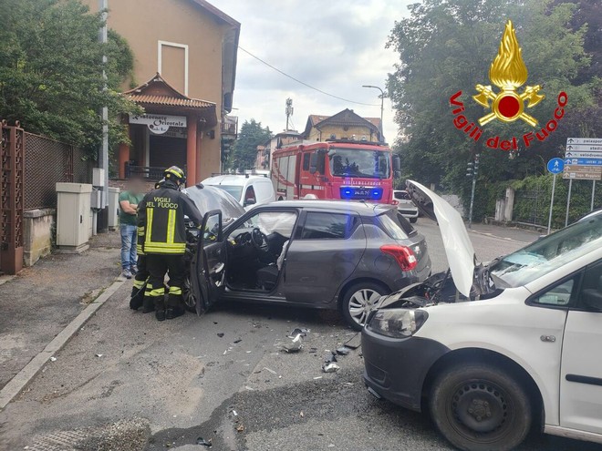 Le immagini dell'incidente Le immagini dell'incidente